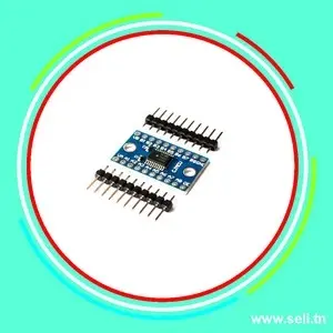  TXS0108E  CONVERTISSEUR DE NIVEAU BIDIRECTIONEL 3.3V/5V 3.3V/5V 8 CANNAUX.Arduino tunisie