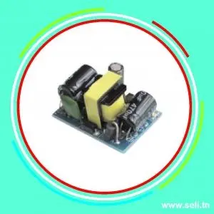 MODULE ALIMENTATION ISOLEE 85-265VAC / 12V DC 400mA (3.5W).Arduino tunisie