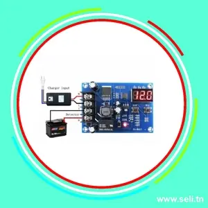 XH-M603 MODULE CONTROL DE CHARGE BATTERIE LITHIUM 10-30V/12-24V.Arduino tunisie