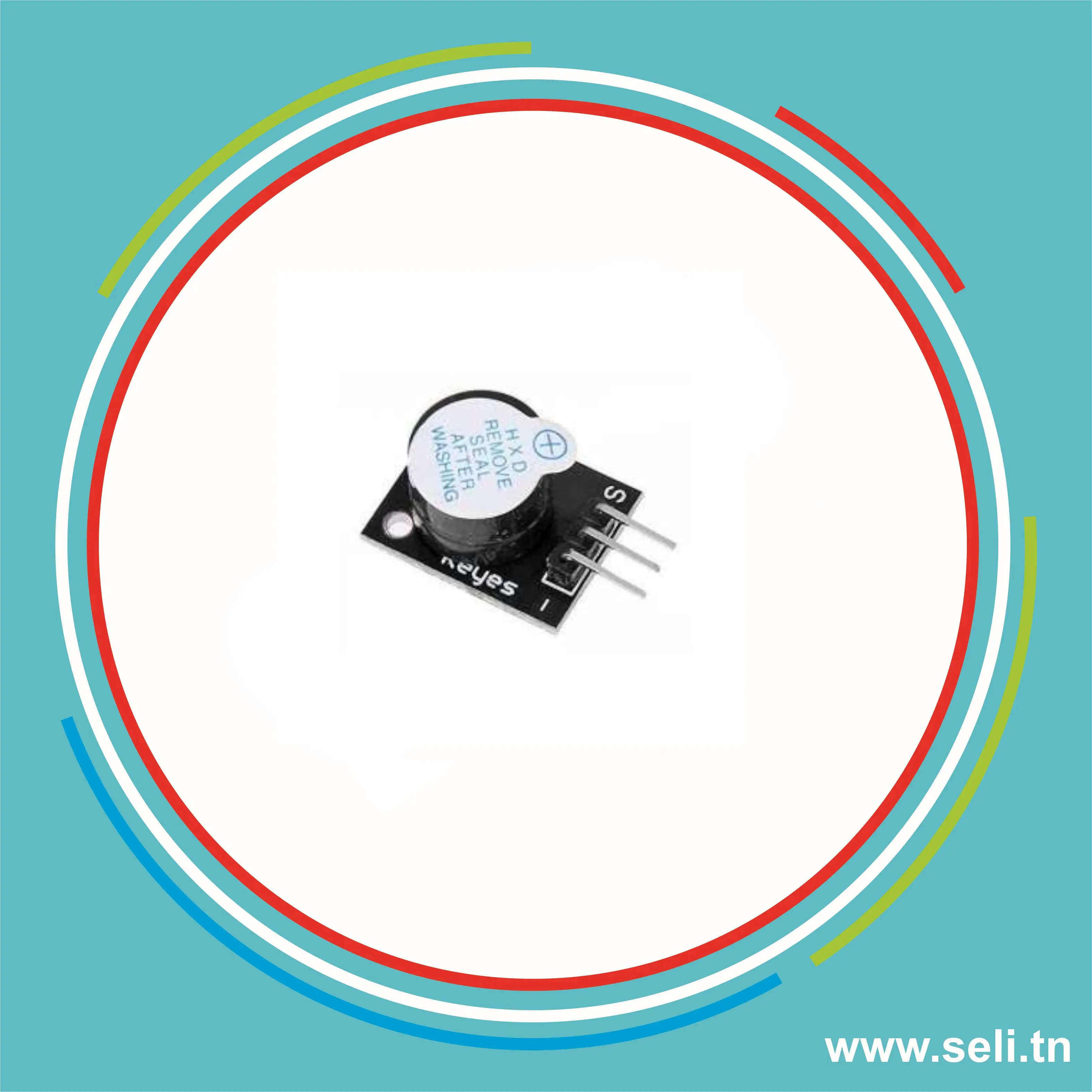 KY-012 MODULE BUZZER ACTIF 3.5-5.5V.Arduino tunisie