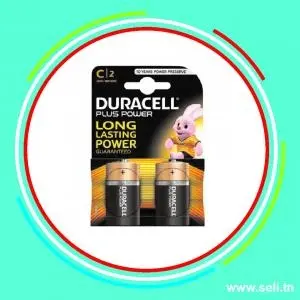 PACK 2 PILES DURACELL 1.5V C | 2 LR14.Arduino tunisie