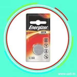 PILE ENERGIZER 3V LITHIUM CR 2016.Arduino tunisie