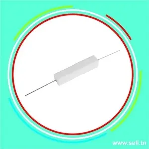 RESISTANCE BOBINEE 2.2 OHM 10W AXIAL  5%.Arduino tunisie