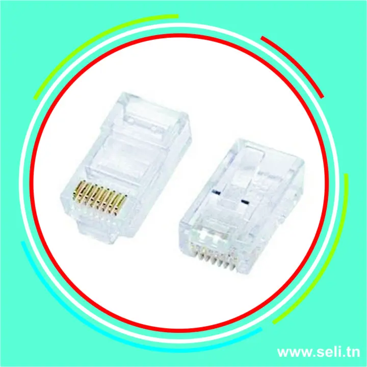 FICHE TELEPHONIQUE RJ45 CAT. 6.Arduino tunisie