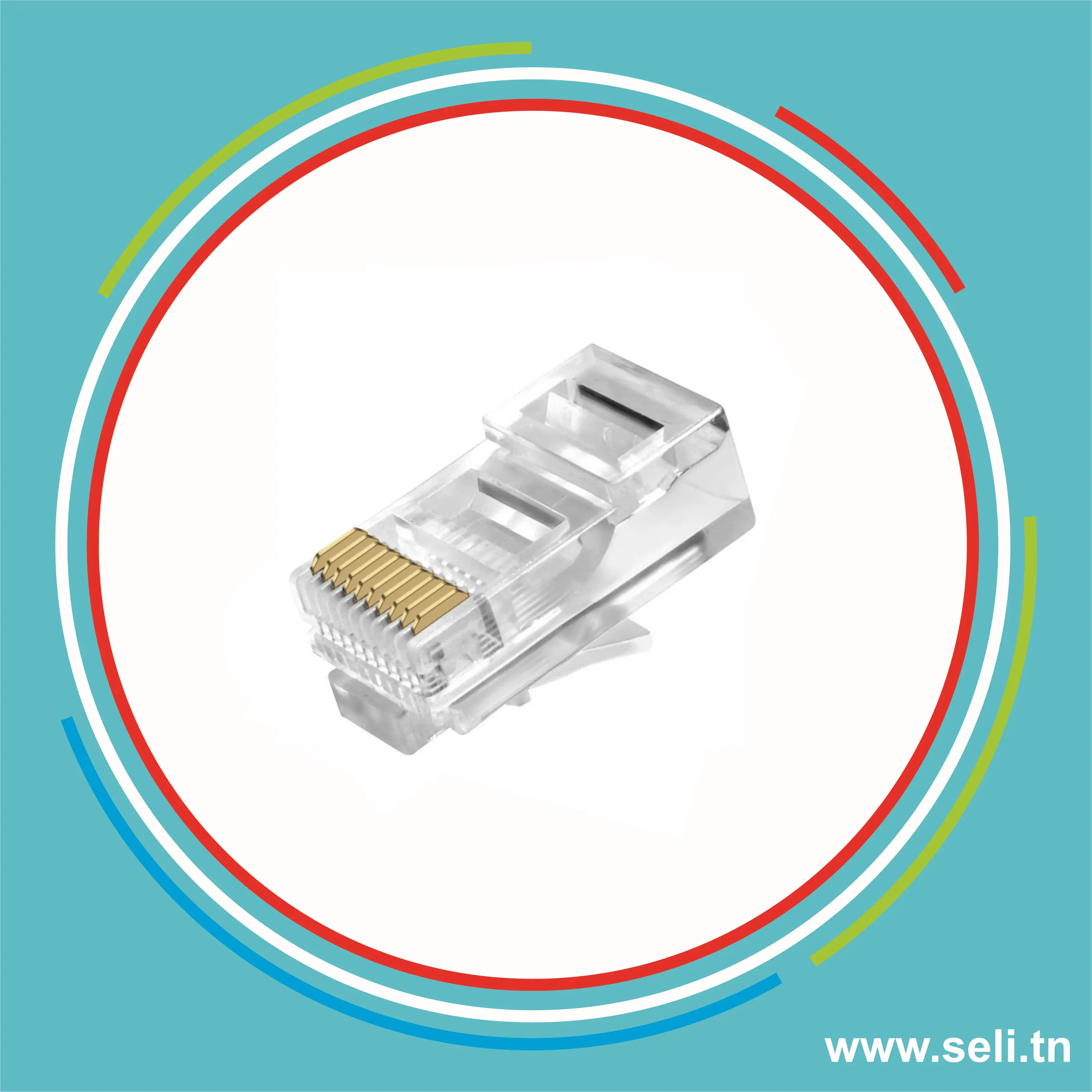 FICHE TELEPHONIQUE RJ45 10P.Arduino tunisie