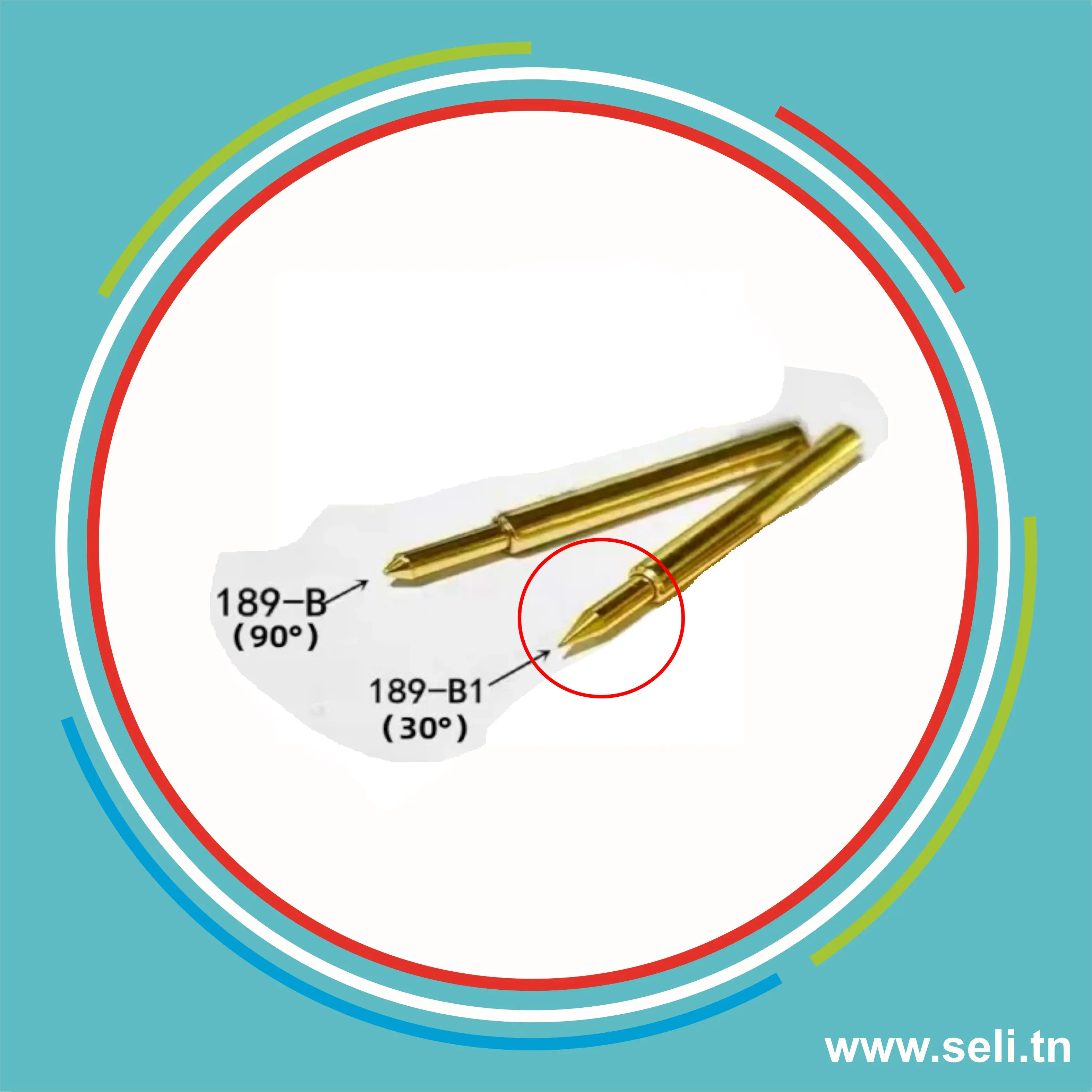 SONDE DE TEST SERIE EUROPEEN 189 MODEL 189-B 30 DEG.Arduino tunisie