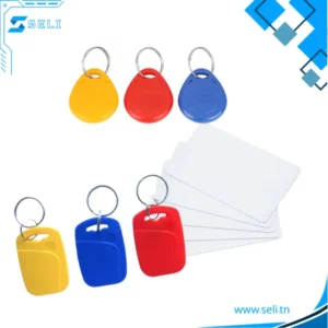 BADGE / CARTES / PORTES CLE RFID 125KHZ REINSCRIPTIBLE 8211 / 5200 / 5577