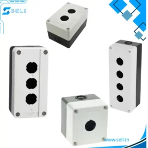 BOITE TROUES DIAM POUR SELECTEUR ET BOUTONS 22MM  IP54