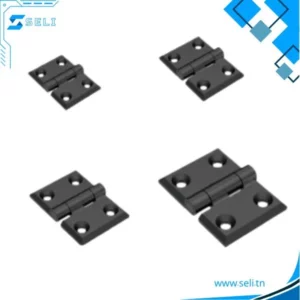 CHARNIERES PLASTIQUE POUR PROFILE ALUMINIUM
