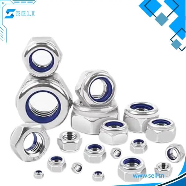 ECROU FREIN INOX 304 M3