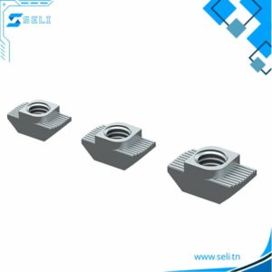 ECROU MARTEAU GALVANISE POUR PROFILE ALUMINIUM