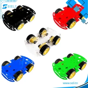 CHASSIS 4WD EN PLEXI EPAISSEUR 2.5MM