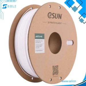 ePETG+HS FILAMENT 3D 1.75MM SOLID 1KG - Blanc solide