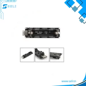 MODULE DE CHARGE /SUPPORT POUR UNE BATTERIE 18650 AVEC PROTECTION DE SURCHARGE SORTIE 5V - 1 Batterie