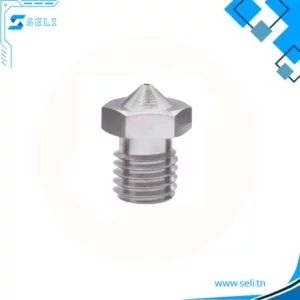 BUSE E3D-V5 E3D-V6 EN ACIER INOXYDABLE POUR FILAMENTS 1.75MM - 0.4MM