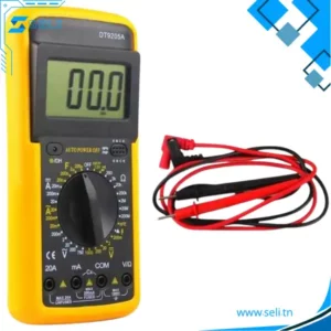 DT9205A MULTIMETRE NUMERIQUES TESTEUR TRANSISTORS