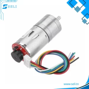 25GA-370 MOTEUR CC 12V AVEC ENCODEUR - 1360
