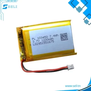 BATTERIE LIPO 1S 1200MA CONNECTEUR PH2.0