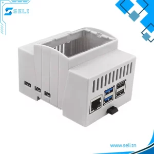 BOITIER RAIL DIN POUR RASPBERRY PI 5