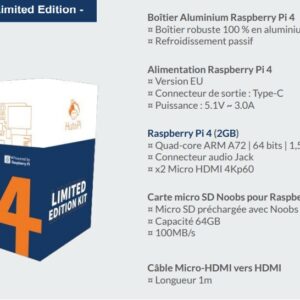 RASPBERRY PI 4 KIT - EDITION LIMITE