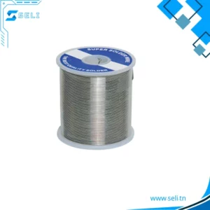 BOBINE ETAIN 1KG 1.2MM Sn63Pb37 AVEC FLUX  2.2%