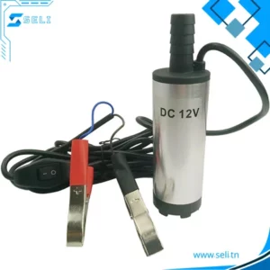 POMPE A HUILE IMMERGEABLE 12V 1.5A 8500TR/MIN OD 16MM - 12L/MIN