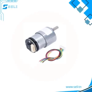 JGB37-520 MOTEUR REDUCTEUR A ENCODEUR 37MM 12V