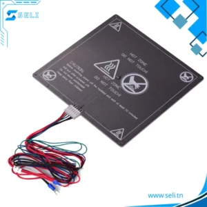 MK3-500 PLATEAU CHAUFFANT EN ALUMINIUM 280W 500X500X3mm 24VDC