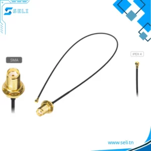 ADAPTATEUR IPEX - IPEX F 4EME, SMA