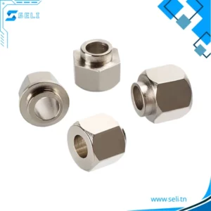 ECROU EXCENTRIQUE RAINURE EN V T=5MM H9.5MM