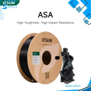 ASA+ FILAMENT 3D, 1.75MM, NOIR, 1KG