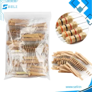 KIT DE 115 PCS RESISTANCE 3W 5X23 VALEURS