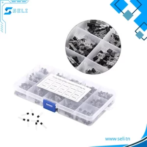 LOT DE 600 TRANSISTORS TO-92 40 VALEURS