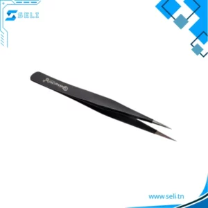 PINCETTE ANTI-STATIC 125MM ZD-156C 135MMX10MM