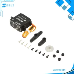SERVOMOTEUR ETANCHE EN METAL DC5535 A COUPLE ELEVE DE 35 KG 180° SER0060