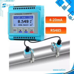 JJUL31M-L2C1NSV2 DEBITMETRE A ULTRASONS POUR EAU 220V AC 24V DC ALIMENTATION ELECTRIQUE SIGNAL DE SORTIE R485 MODBUS RARE DEBITMETRE A ULTRASONS LIQUIDE DN50~700