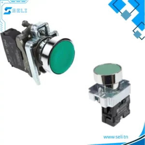 BOUTON POUSSOIR VERT NO BA31