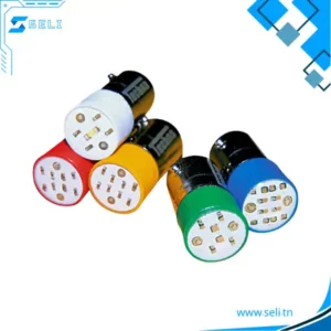LAMPE LED BA9 AD22B-S06 POUR VOYANT ET BOUTON LUMINEUX.