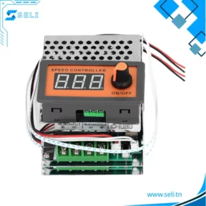 VARIATEUR DE VITESSE PWM AVEC AFFICHAGE POUR MOTEUR DC 30A/12-24-48VDC CONTROLEUR - Style2