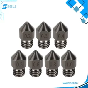 MEGA MK8 BUSE EN ACIER TREMPE POUR FILAMENTS 1.75MM