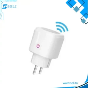 PRISE CONNECTEE WIFI SUIVI DE CONSOMMATION, 16A TYPE F, PRISE INTELLIGENTE COMPATIBLE AVEC ALEXA ET GOOGLE HOME