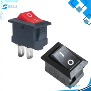INTERRUPTEUR A BASCULE SPST ON/OFF 2P 250V-3A 117S