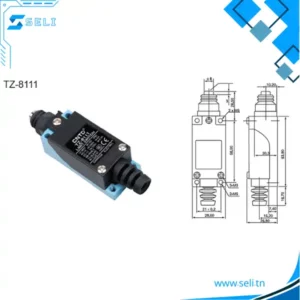 INTERRUPTEUR FIN DE COURSE VERTICALE TZ-8111 250VAC-5A