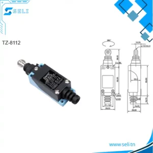 INTERRUPTEUR FIN DE COURSE VERTICALE TZ-8112 250VAC-5A