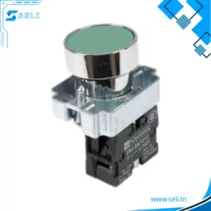 BOUTON POUSSOIR VERT NO BA31 - XB2-BA31