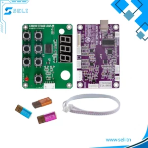 CARTE PRINCIPALE DU CONTRÔLEUR LASER NANO LIHUIYU M2 M3 PANNEAU DE COMMANDE ET CLÉ