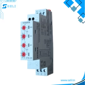 FTR-09 FLASHER RELAIS MULTIFONCTIONS  160-260VAC OU 24 VAC/DC