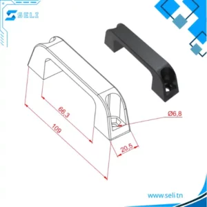 POIGNEE EN PLASTIQUE PM 109MM