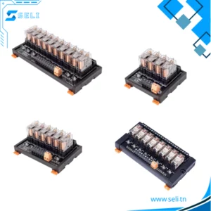 MODULE RELAIS 24VDC ISOLEE AVEC OPTOCOUPLEUR MONTAGE SUR RAIL DIN