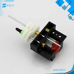 BOITE DE REDUCTION DE MOTEUR C3, BOITE DE VITESSES, ENSEMBLE DE MOTEURS DE REDUCTION EN PLASTIQUE, ACCESSOIRES DE PRODUCTION DE TECHNOLOGIE DE BRICOLAGE